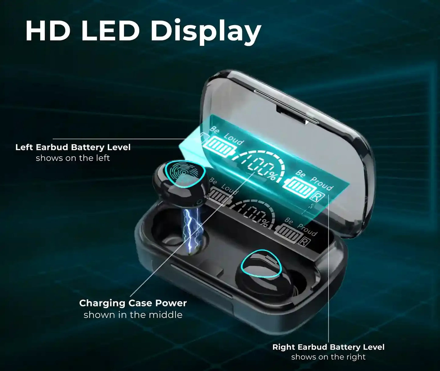 M10 TWS Wireless Earbuds